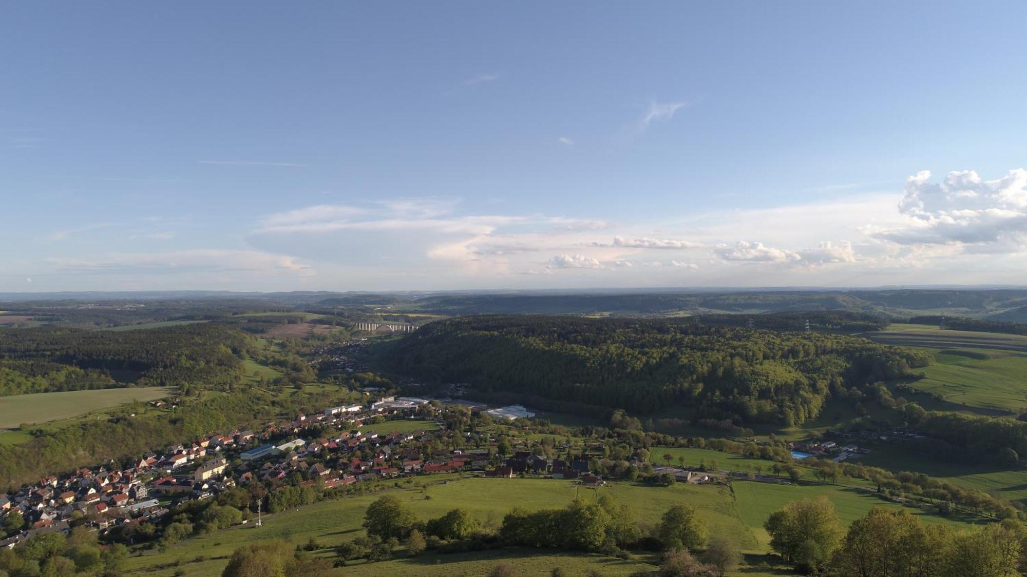 Die Triniushuette "Thueringens Schoenste Aussicht" Rauenstein Exterior photo