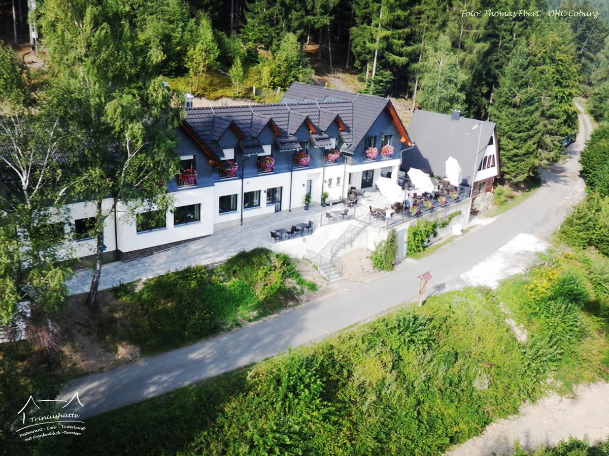 Die Triniushuette "Thueringens Schoenste Aussicht" Rauenstein Exterior photo