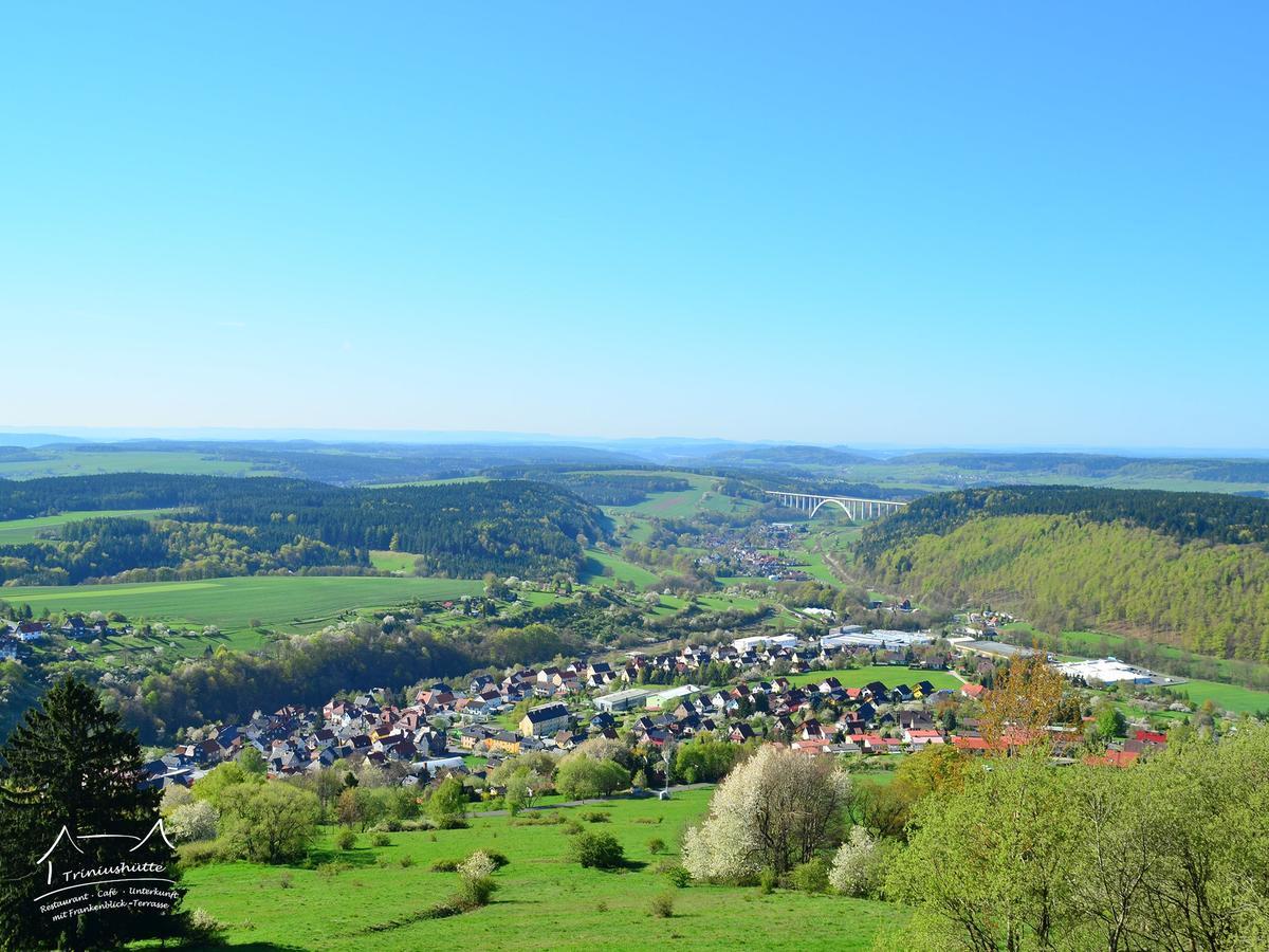 Die Triniushuette "Thueringens Schoenste Aussicht" Rauenstein Room photo
