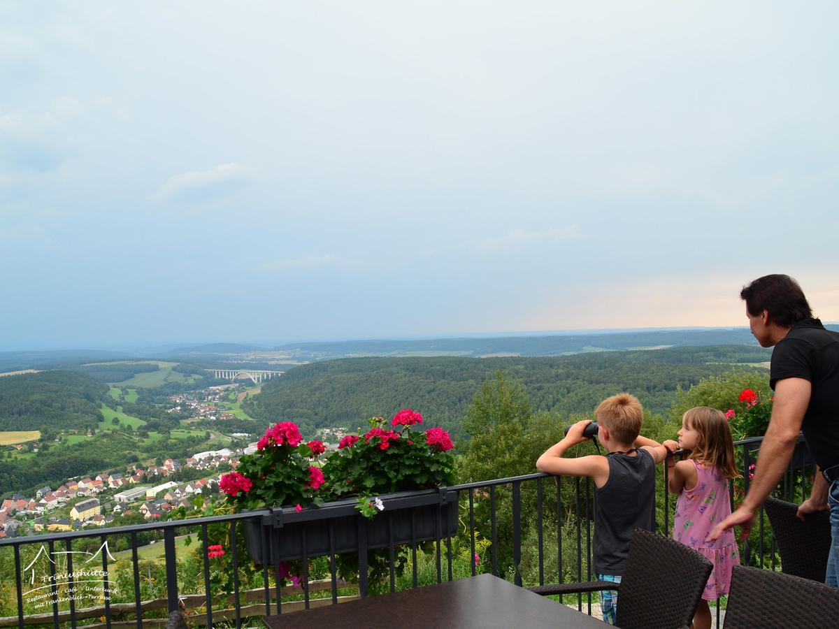 Die Triniushuette "Thueringens Schoenste Aussicht" Rauenstein Exterior photo